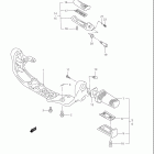 VS800 Boulevard S50 Подножки