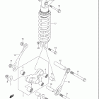 SV1000S Втулки заднего рычага