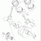 VL800,C,T Boulevard C50 Коленвал