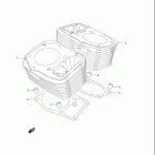 VS1400GLP Boulevard S83 Цилиндр