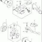 RM125 Handle lever (model k4 / k5 / k6)