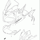 SV1000S Cowling body (sv1000sk6)