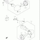 VZ800 Boulevard M50 Turnsignal front & rear lamp