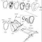 RM-Z250 Воздухозаборник