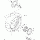GSX-R600 Заднее колесо