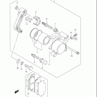 LS650 Boulevard S40 Передний суппорт тормозной