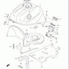 SV650,S,A Топливный бак (model k7)
