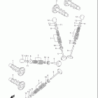 SV650,S,A Распределительный вал  /  клапана
