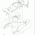 GSX-R600 Обтекатель сидения