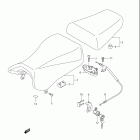 SV650,S,A Сиденье (model k3)