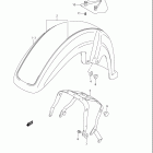 VL800,C,T Boulevard C50 Front fender (vl800k6 / tk6 / ck6 / k7 / tk7)