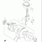 GSX-R1000 Коленвал