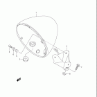 VL800,C,T Boulevard C50 Фара головного света