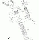 RM250,Z Rear shock absorber (model k5)