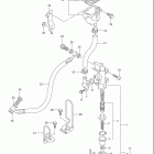 SV650,S,A Rear master cylinder (sv650k3)