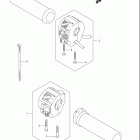 VL800,C,T Boulevard C50 Handle switch (model k6)