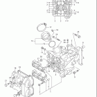 SV650,S,A Головка цилиндра  - передняя