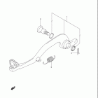 RM Z450 Педаль тормоза