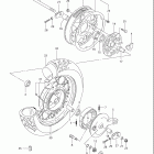 LS650 Boulevard S40 Заднее колесо