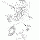 RM250,Z Front wheel (model k1 / k2 / k3 / k4)