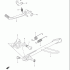 SV650,S,A Подножка