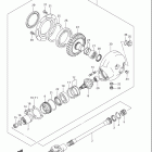 VZR1800 Boulevard M109R Propeller shaft / final drive gear