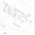 GZ250 Передний суппорт тормозной