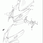 GSX-R750 Обтекатель (model k7)