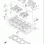 GSX-R750 Головка цилиндра
