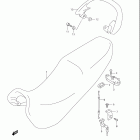 GSX750F KATANA Сидение