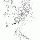 RM Z450 Заднее колесо