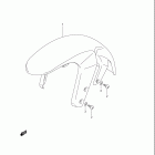 VZ800 Boulevard M50 Переднее крыло