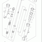 SV1000S Передняя вилка