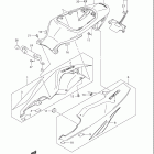 GSX-R750 Seat tail cover (model k6)