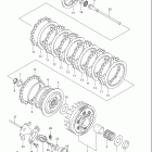 VL800,C,T Boulevard C50 Сцепление
