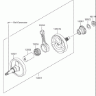 RM-Z250 Коленвал