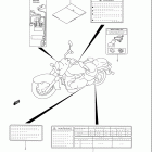 VL1500 Boulevard C90,T Наклейки