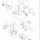 RM125 Handle lever (model k1 / k2 / k3)