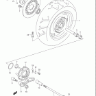 VL1500 Заднее колесо
