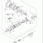 VL1500 Boulevard C90,T Propeller shaft / final drive gear