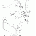 SV1000S Радиатор и Патрубки