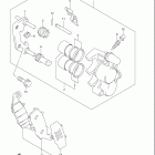 SV650,S,A Суппорт тормозной передний