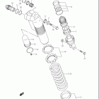 RM125 Rear shock absorber (model k3)