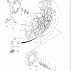 RM250,Z Rear wheel (model k3)