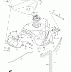 GSX-R750 Топливный бак (model k7)