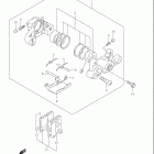 GSX600F KATANA Задний суппорт
