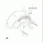 VL800,C,T Boulevard C50 Rear fender (vl800ck7)