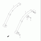 VS800 Boulevard S50 Frame handle grip