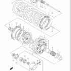 VS800 Boulevard S50 Сцепление