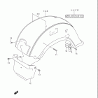 VL1500 Boulevard C90,T Заднее крыло